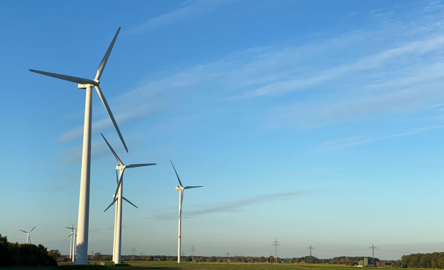 Windkraftanlagen bei Ostermunzel