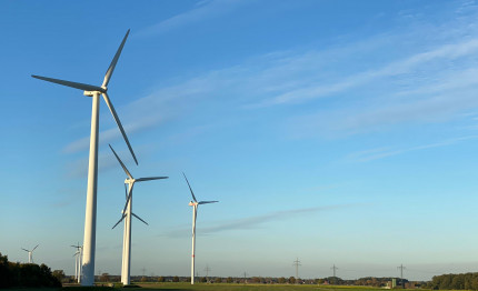 Windkraftanlagen bei Ostermunzel